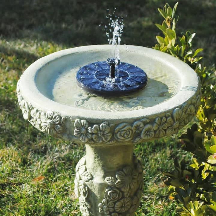Solar Springbrunnen™ I  Vogel-Bad I Fontäne für den Garten