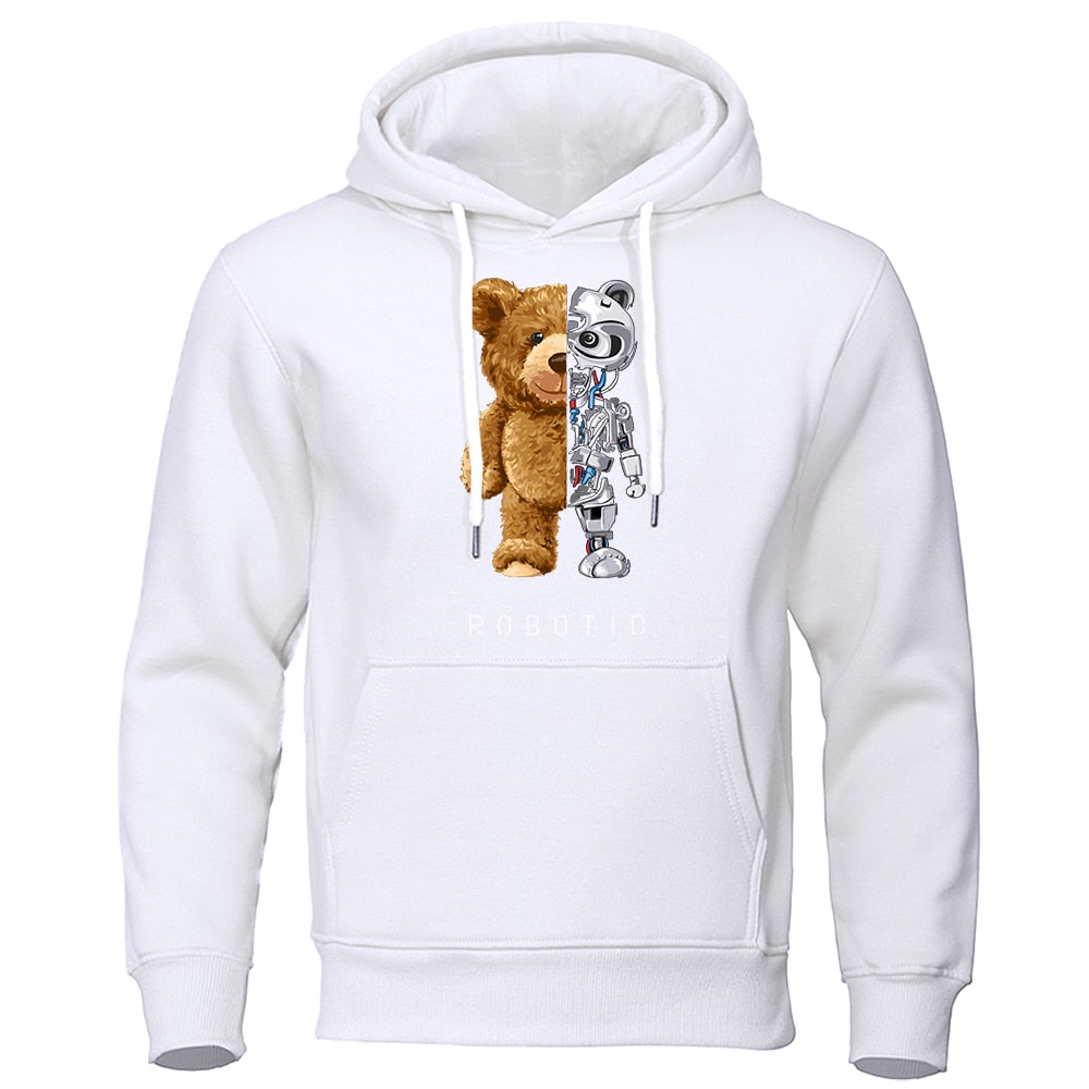 Braxton™ | Übergroßer Teddybär-Fleece-Hoodie