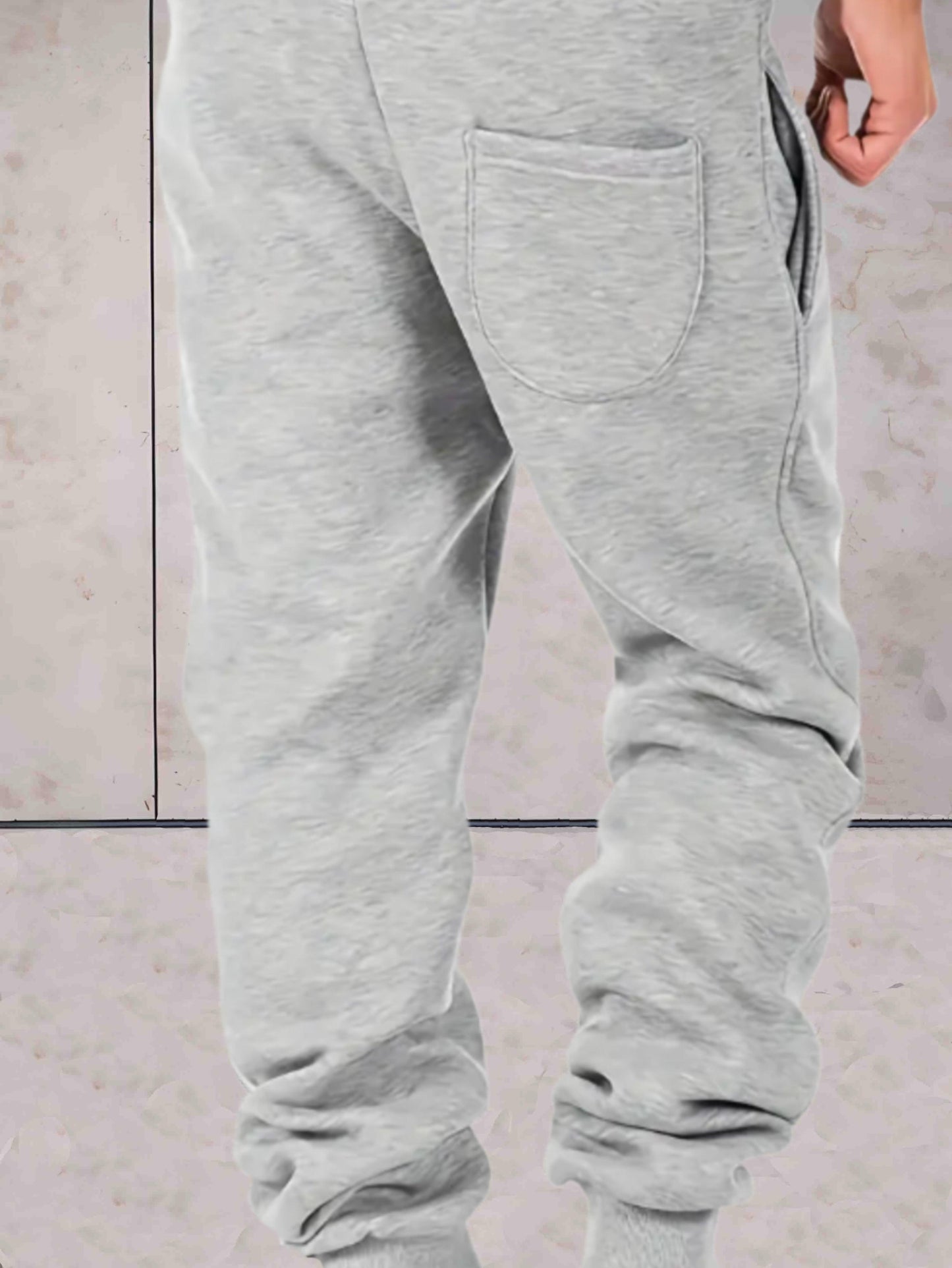 Ford™ - Baggy Herren-Sweatpants mit hoher Taille und Taschen Hose