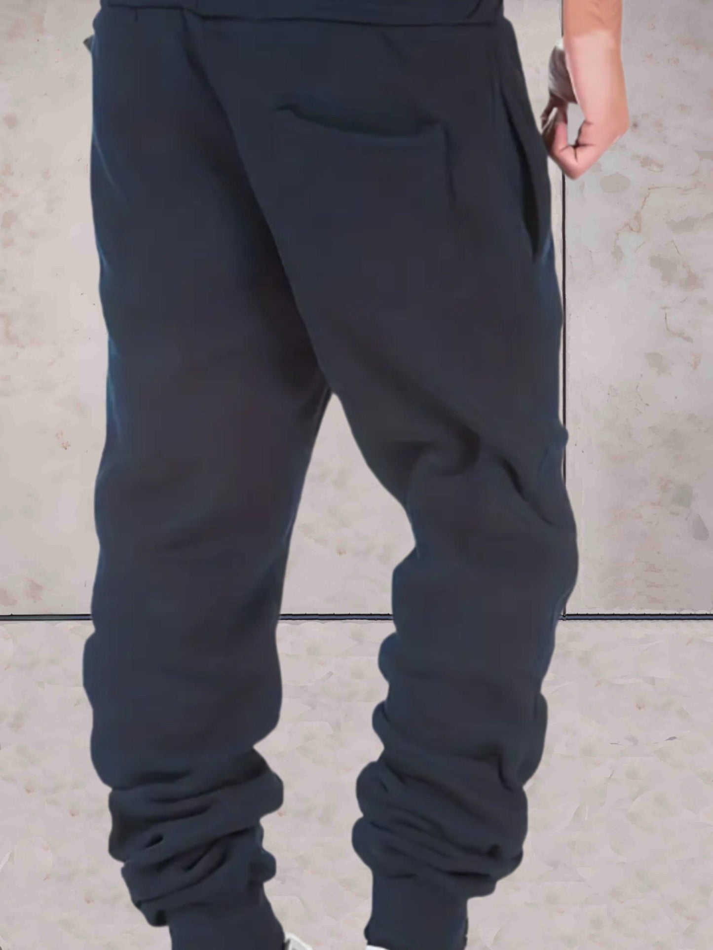 Ford™ - Baggy Herren-Sweatpants mit hoher Taille und Taschen Hose