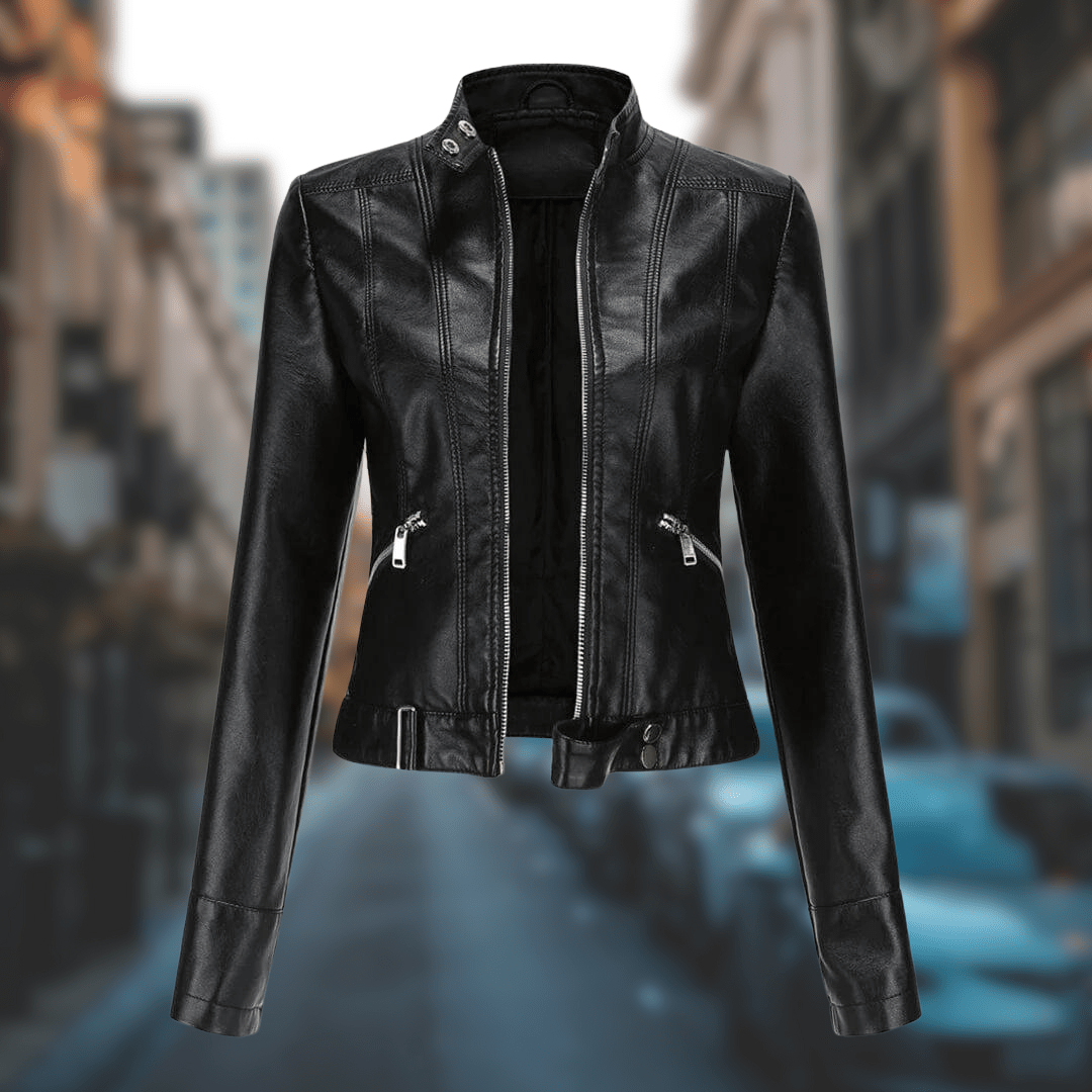 OXANA™ -  Stylische lederjacke