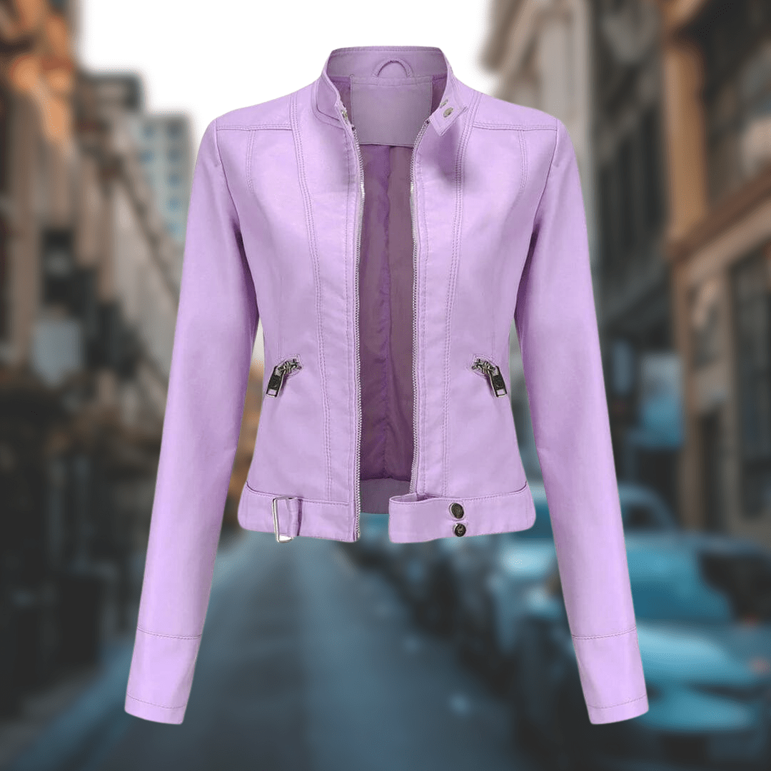 OXANA™ -  Stylische lederjacke