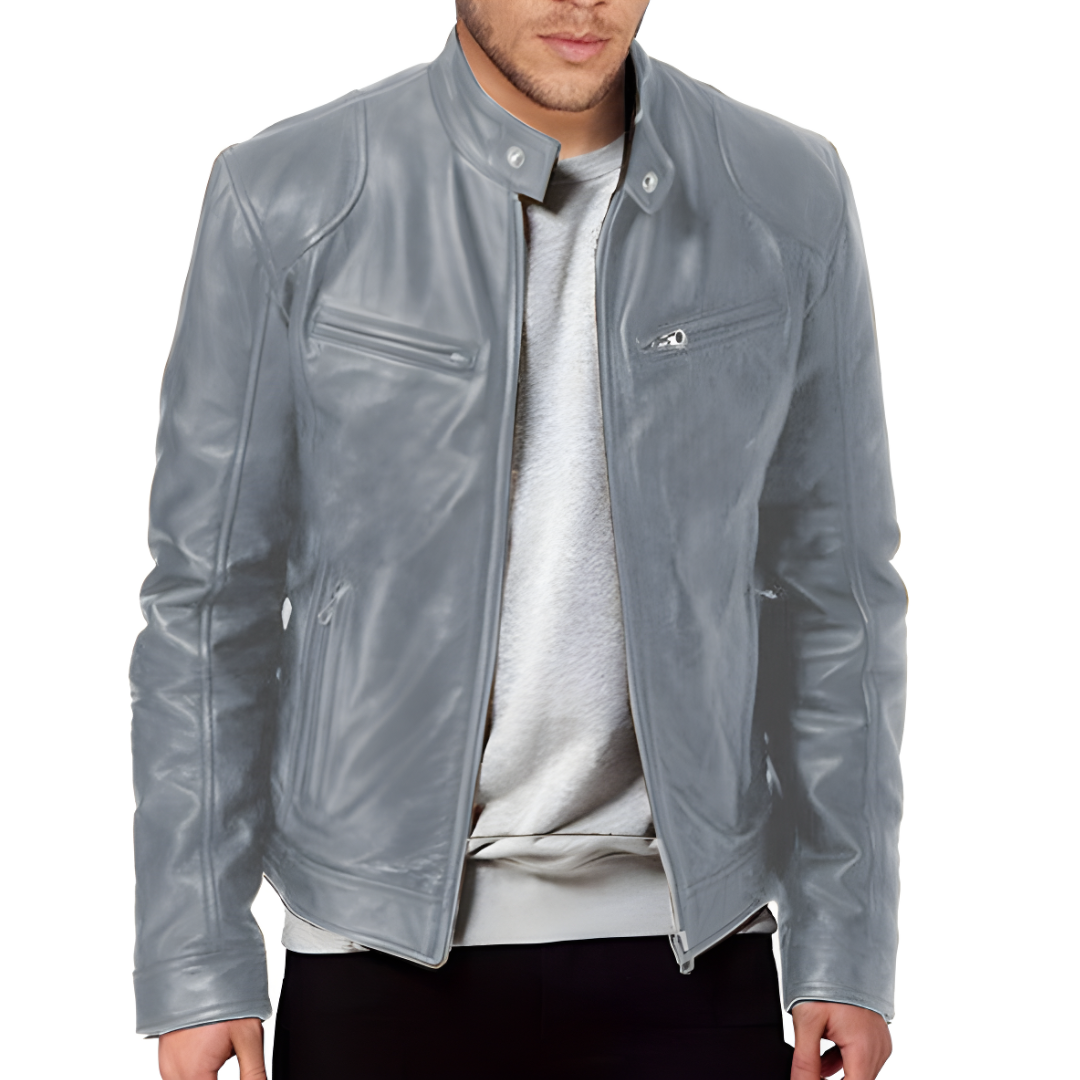 Ando™ | Premium Lederjacke