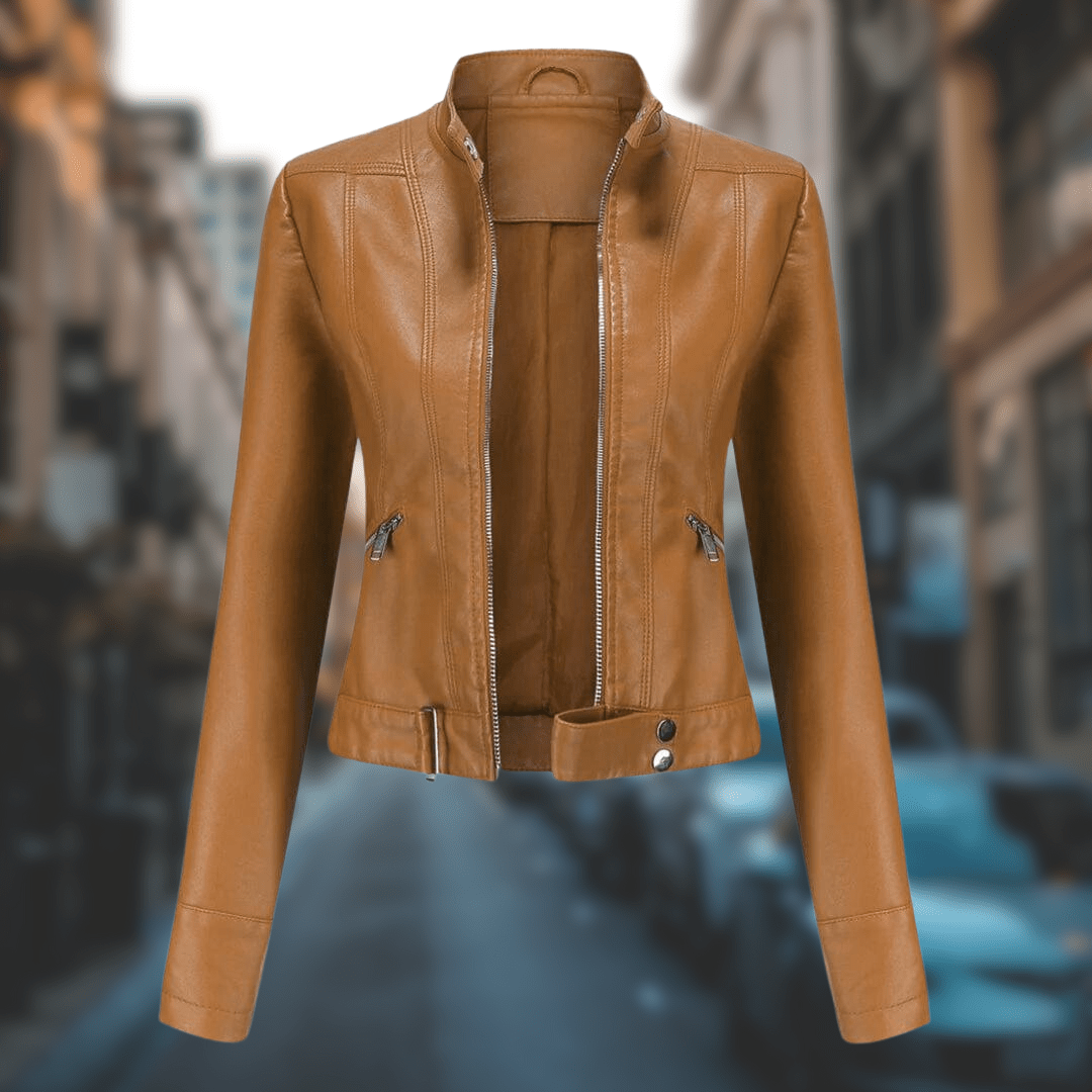 OXANA™ -  Stylische lederjacke