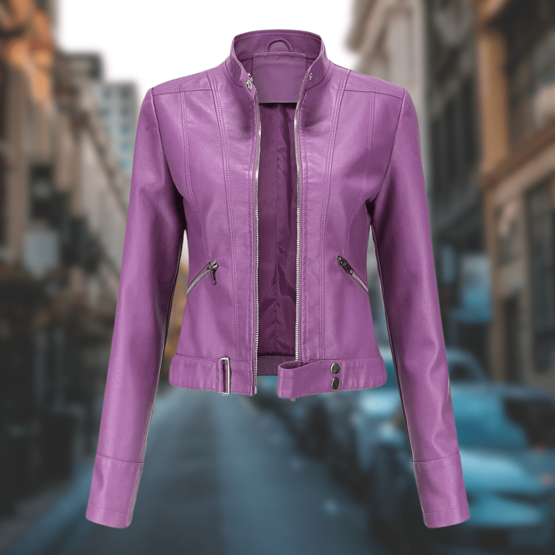 OXANA™ -  Stylische lederjacke