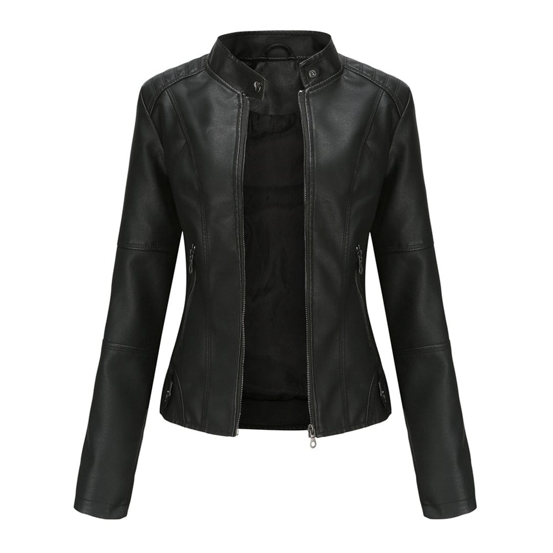 Milena™ - Stylische Lederjacke