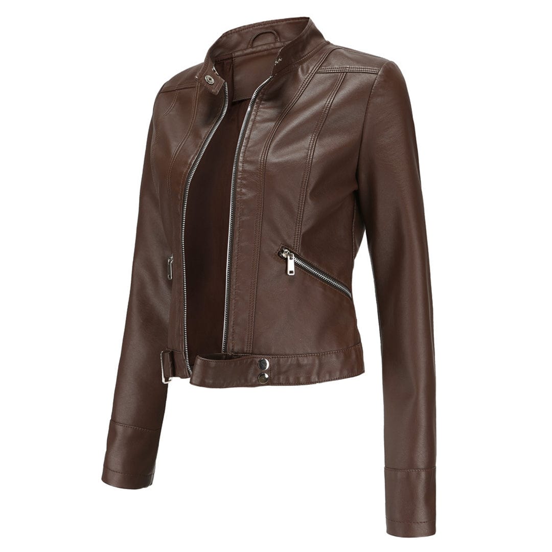 OXANA™ -  Stylische lederjacke