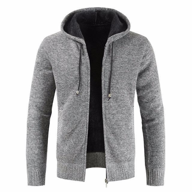 Suarez™ | Fleece-Cardigan mit Kapuze