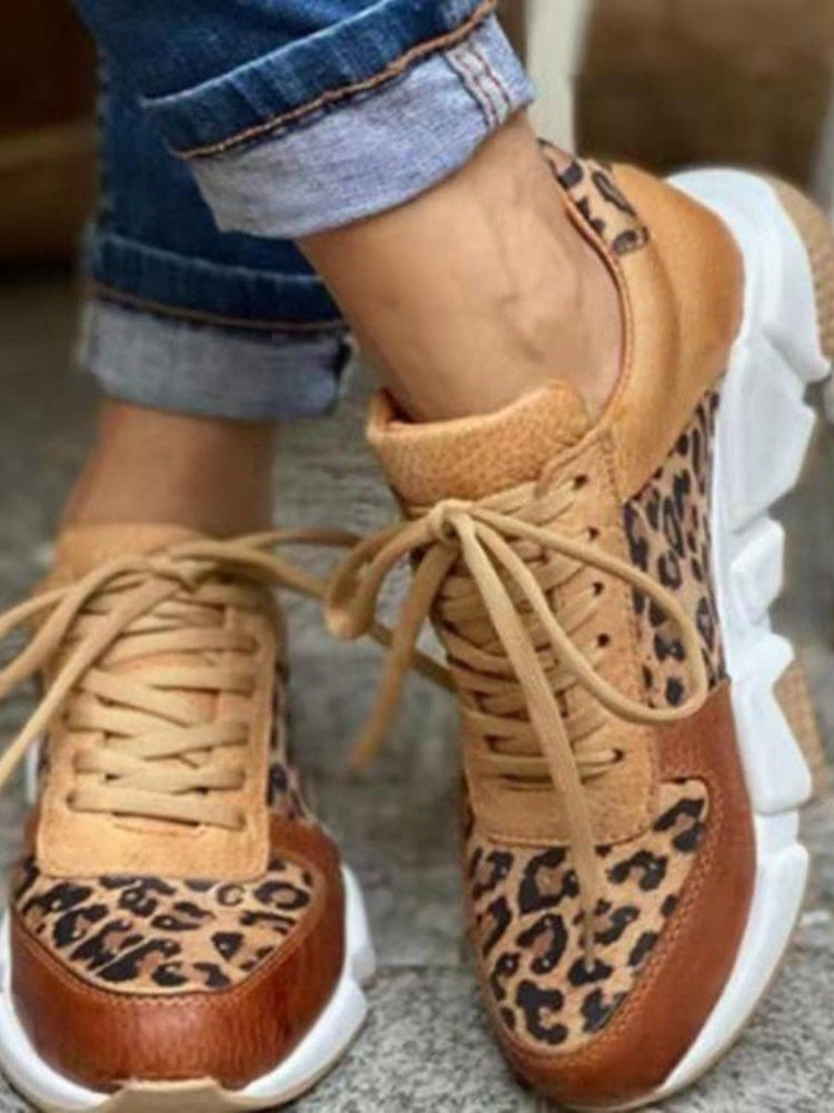 Lea™ | Leopard Sneaker