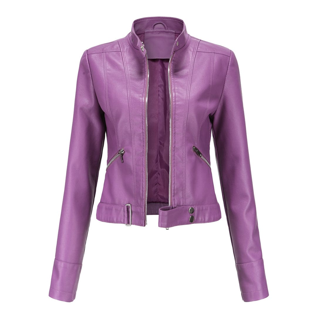 OXANA™ -  Stylische lederjacke