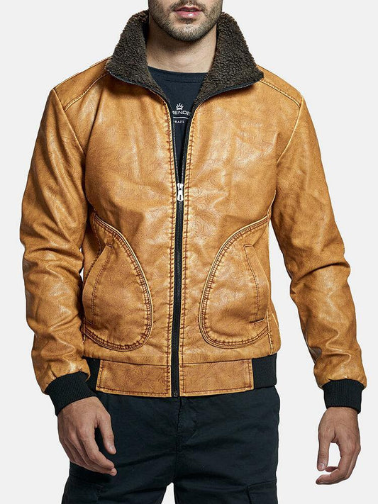 Ron™ | Premium Lederjacke